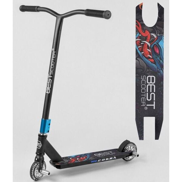 

Трюковый самокат Best Scooter HIC COBRA Серебристый 110 мм (st8114)