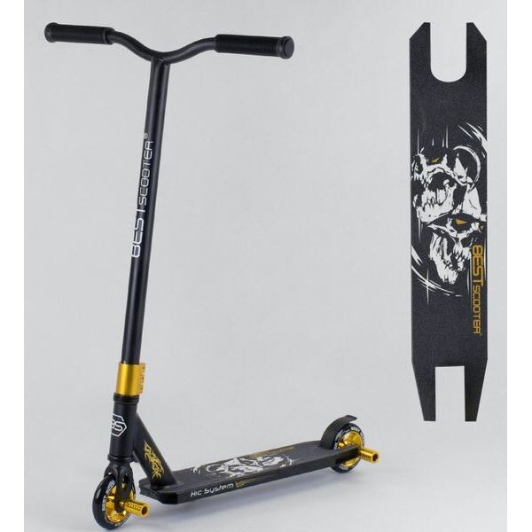 

Трюковый самокат Best Scooter HIC Monster Gold 100 мм (est231)