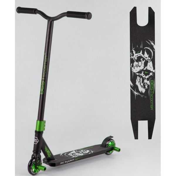 

Трюковый самокат Best Scooter HIC Monster Green 100 мм (est233)