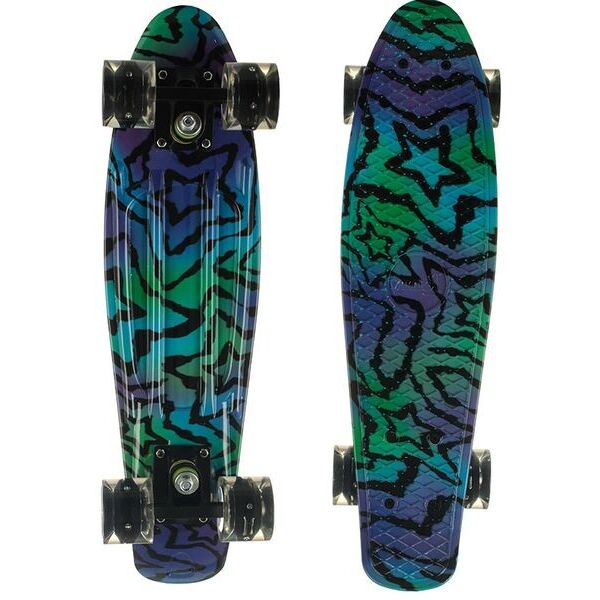 

Пенни Борд Penny Board Принт 22 LED колеса - Stars 54 см (ZPL16)