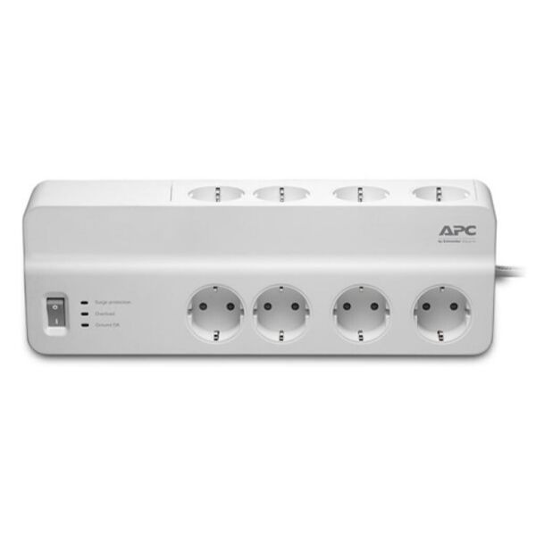 

Сетевой фильтр питания APC Essential SurgeArrest 8 outlets (PM8-RS)