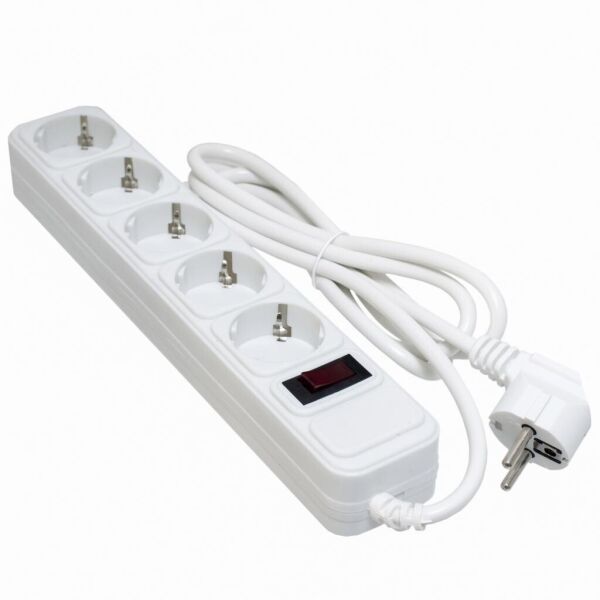 

Сетевой фильтр питания PATRON 1.8m (SP-1052W), 5 розеток White (EXT-PN-SP-1052W)