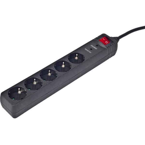 

Сетевой фильтр питания EnerGenie SPG5-C-5, 5 розеток, 1.5 м (SPG5-C-5)