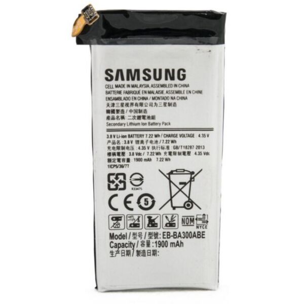 

Аккумуляторная батарея для телефона EXTRADIGITAL Samsung Galaxy A3 A300H (1900 mAh) (BMS6381)