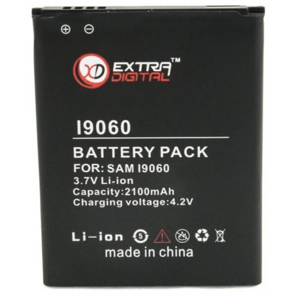 

Аккумуляторная батарея для телефона EXTRADIGITAL Samsung Galaxy Grand Neo GT-i9060 (2100 mAh) (BMS6240)