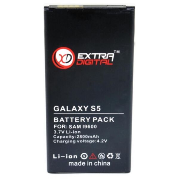 

Аккумуляторная батарея для телефона EXTRADIGITAL Samsung GT-i9600 Galaxy S5 (2800 mAh) (BMS1152)