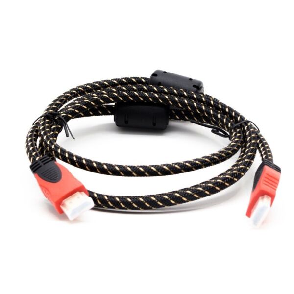 

HDMI HQ 1,2м v1.4 (оплетка + 2 фильтра)