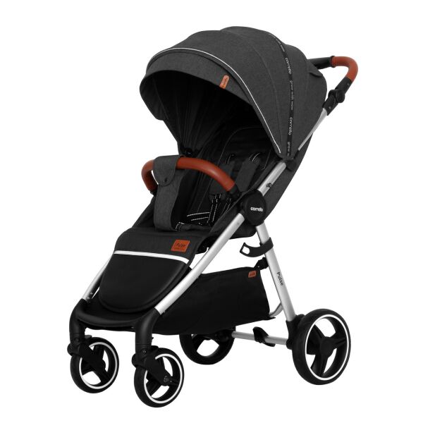 

Коляска прогулочная CARRELLO Pulse CRL-5507 Truffle Black +дождевик