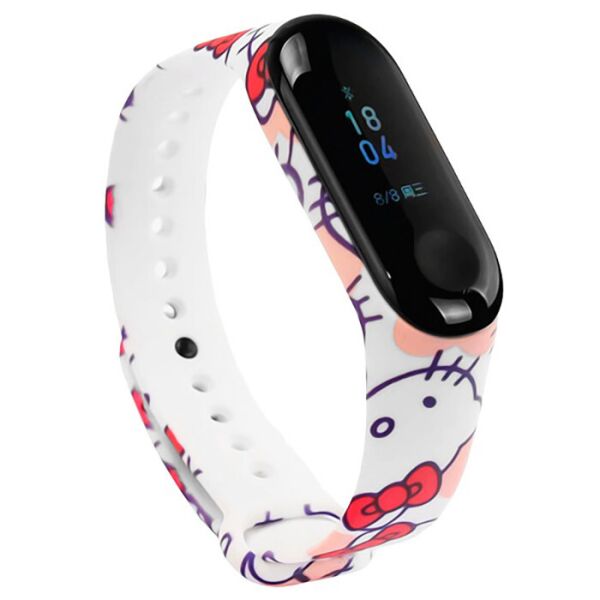 

Ремешок Painted Strap для Xiaomi Mi Band 5 Hello Kitty