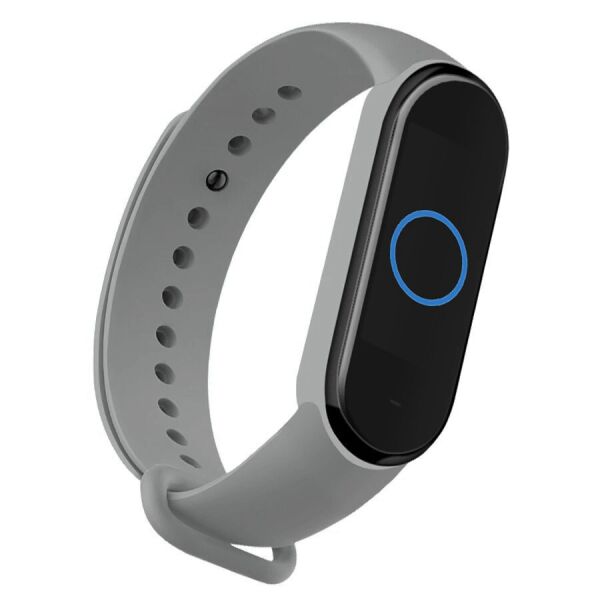 

Ремешок Colored Strap для Xiaomi Mi Band 5 Grey