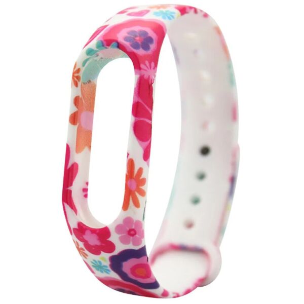 

Ремешок Painted Strap для Xiaomi Mi Band 5 Flowers