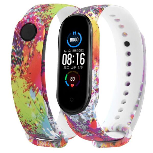 

Ремешок Painted Strap для Xiaomi Mi Band 5 Paints
