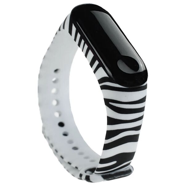 

Ремешок Painted Strap для Xiaomi Mi Band 5 Zebra