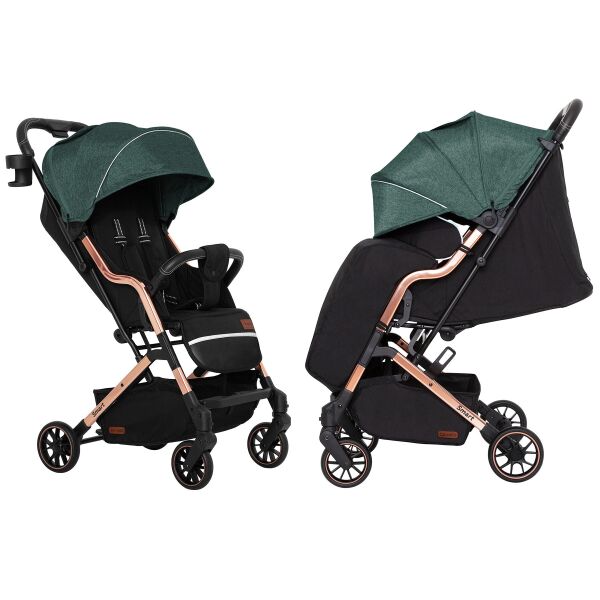 

Коляска прогулочная CARRELLO Smart CRL-5504 Leaf Green +дождевик S/1/