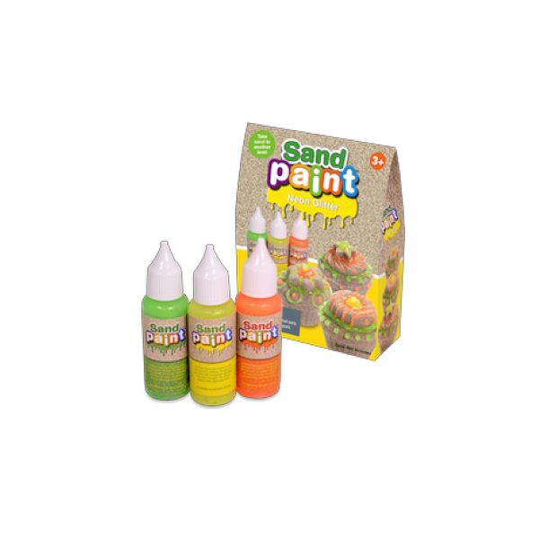 

Краски NEON Sand Paint неоновые с блестками