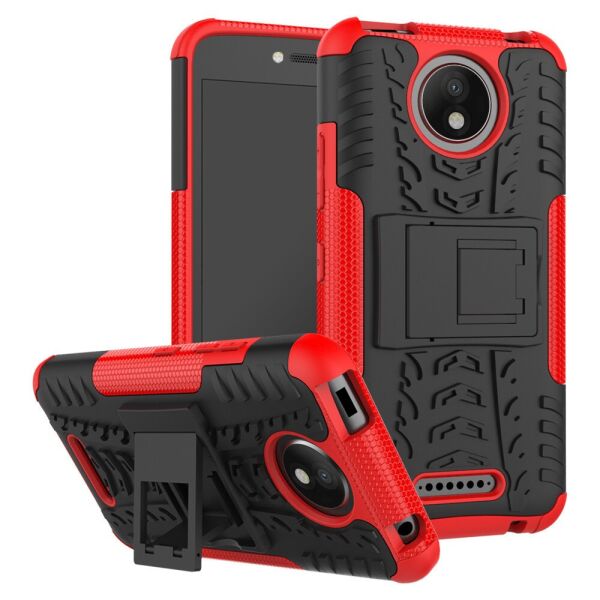 

Чехол Armor Case для Motorola Moto C Plus XT1723 Красный