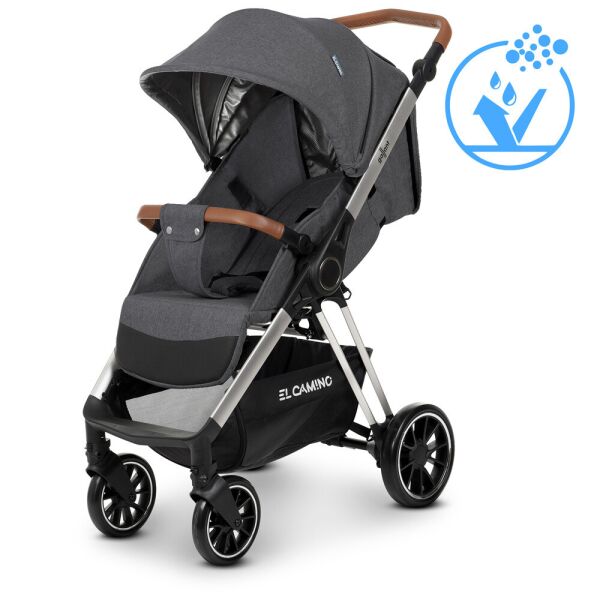 

Прогулочная коляска EL Camino V.2 Gallant Dark Gray (ME 1071)