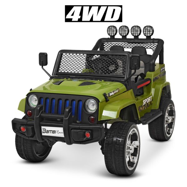 

Детский электромобиль Джип Bambi M 3237 EBLR-10 Багги, хаки