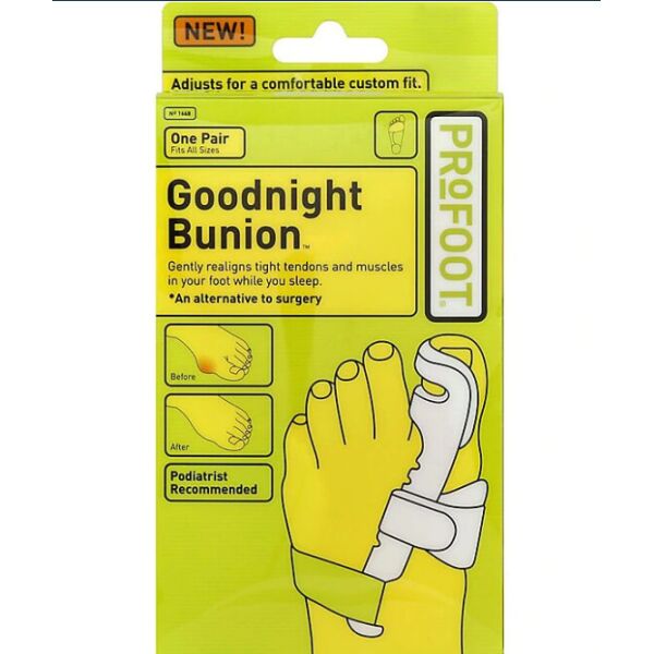 

Бандаж для большого пальца ноги - Goodnight Bunion