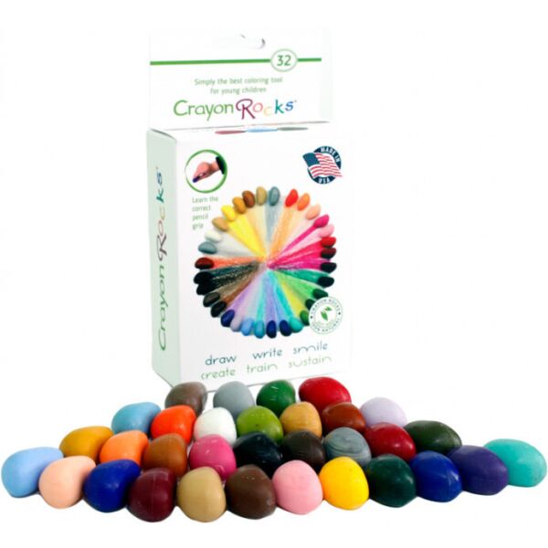 

Восковые мелки 32 шт. Crayon Rocks