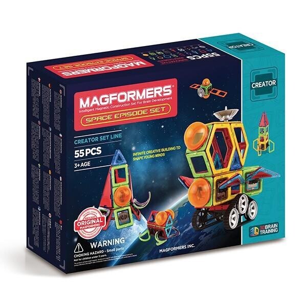 

Конструктор магнитный Magformers. Космический эпизод, 55 эл.