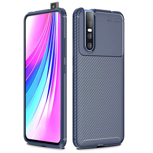 

Чехол Carbon Case для Vivo V15 Pro / S1 Pro Blue