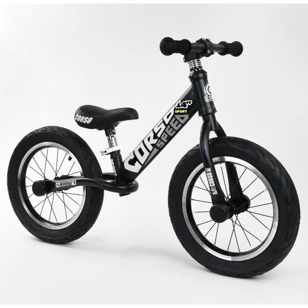 

Беговел Corso 14 стальная рама Speed Sport 65474 Black / White (65474)