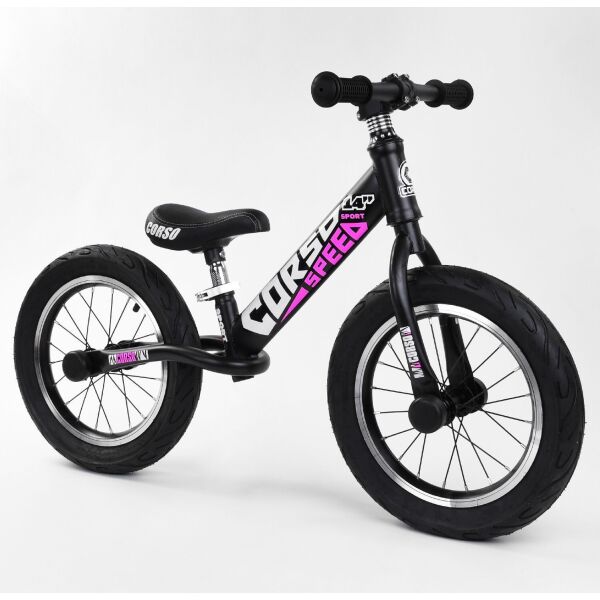 

Беговел Corso 14 стальная рама Speed Sport 24561 Black / Purple (24561)