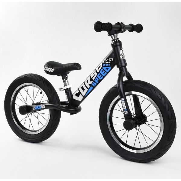 

Беговел Corso 14 стальная рама Speed Sport 32839 Black / Blue (32839)