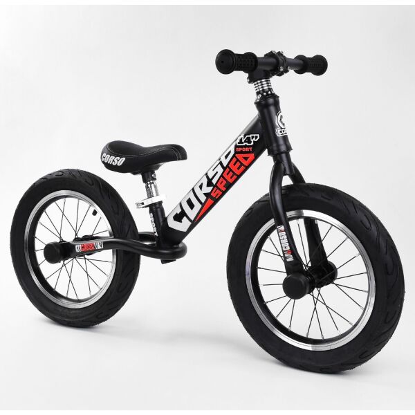 

Беговел Corso 14 стальная рама Speed Sport 79077 Black / Red (79077)