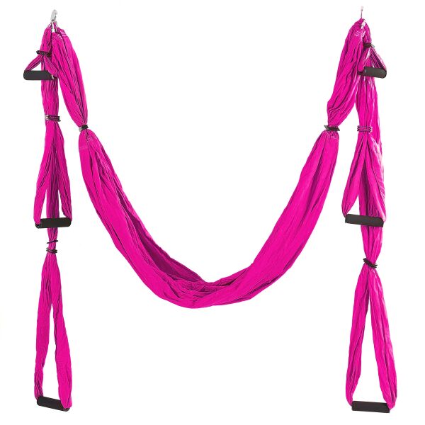 

Гамак для йоги ZLT Antigravity Yoga swing FI-5323 малиновый