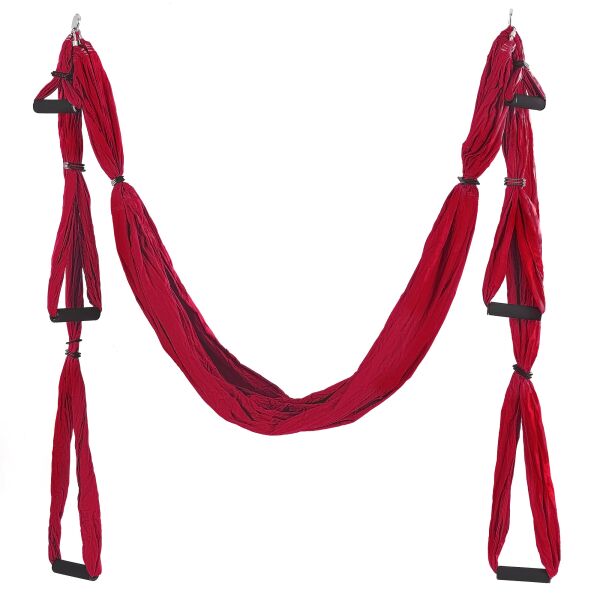 

Гамак для йоги ZLT Antigravity Yoga swing FI-5323 бордовый