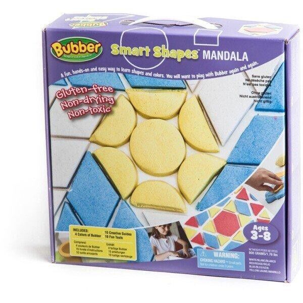 

Набор Bubber Mandala: 4 цвета+формочки