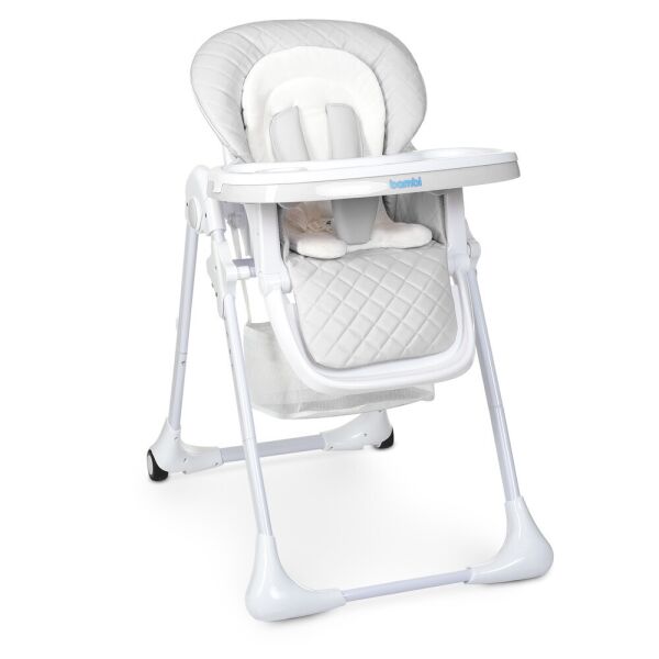 

Стульчик для кормления Bambi New M 3890 Light Gray QT (M 3890)