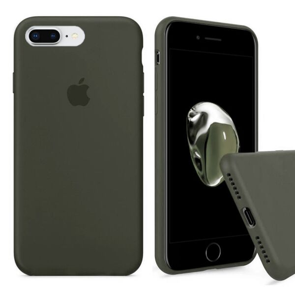

Чехол Silicone Full Cover для iPhone 7 Plus / 8 Plus Dark Olive