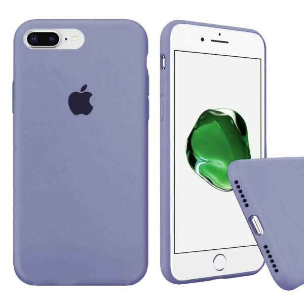 

Чехол Silicone Full Cover для iPhone 7 Plus / 8 Plus Lavender Grey