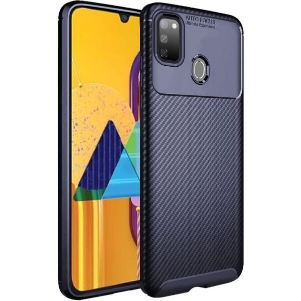

Чехол Carbon Case для Samsung Galaxy M30s / M21 Blue