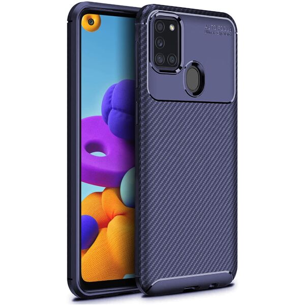

Чехол Carbon Case для Samsung A217 Galaxy A21s Blue
