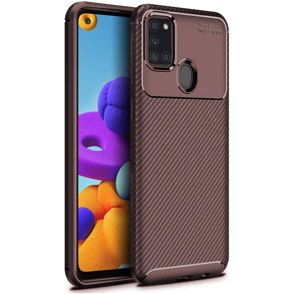 

Чехол Carbon Case для Samsung A217 Galaxy A21s Brown