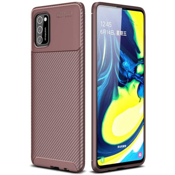 

Чехол Carbon Case для Samsung A415 Galaxy A41 Brown