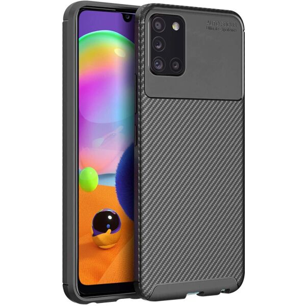 

Чехол Carbon Case для Samsung A315 Galaxy A31 Black