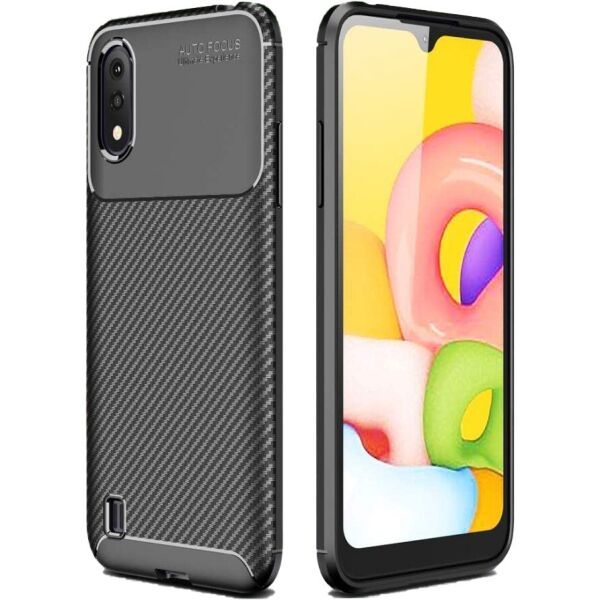 

Чехол Carbon Case для Samsung A015 Galaxy A01 Black
