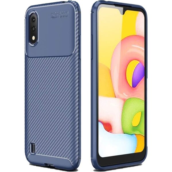 

Чехол Carbon Case для Samsung A015 Galaxy A01 Blue