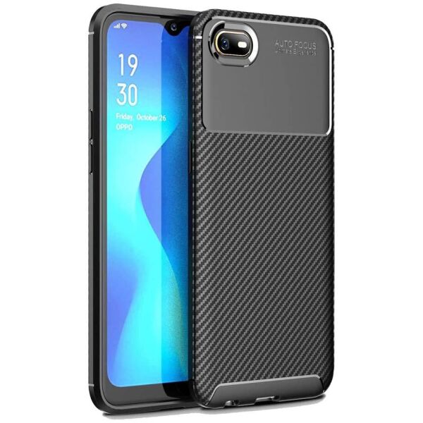 

Чехол Carbon Case для Realme C2 / Oppo A1k Black