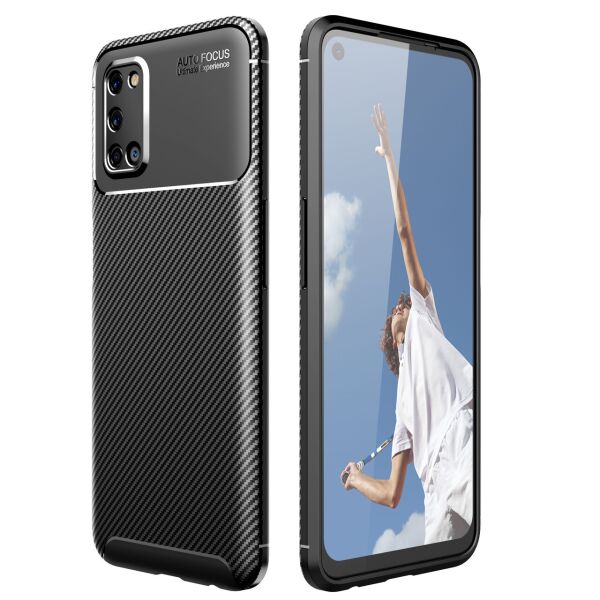 

Чехол Carbon Case для Oppo A92 / A72 / A52 Black