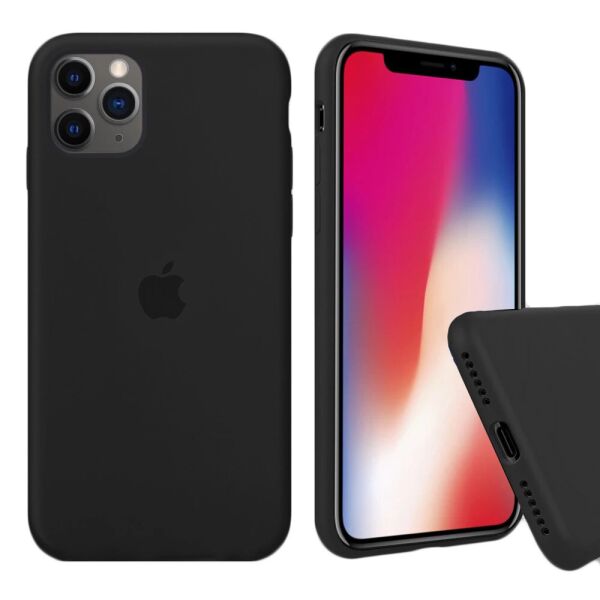 

Чехол Silicone Full Cover для iPhone 11 Pro Max Black