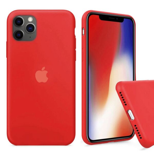 

Чехол Silicone Full Cover для iPhone 11 Pro Max Red