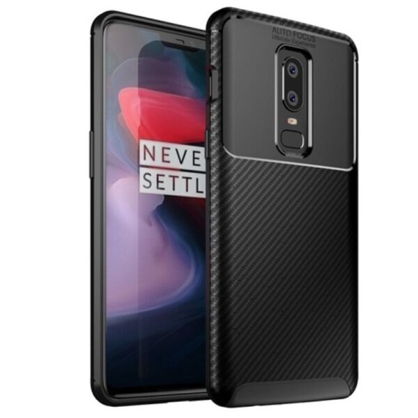 

Чехол Carbon Case для Oneplus 6 Black