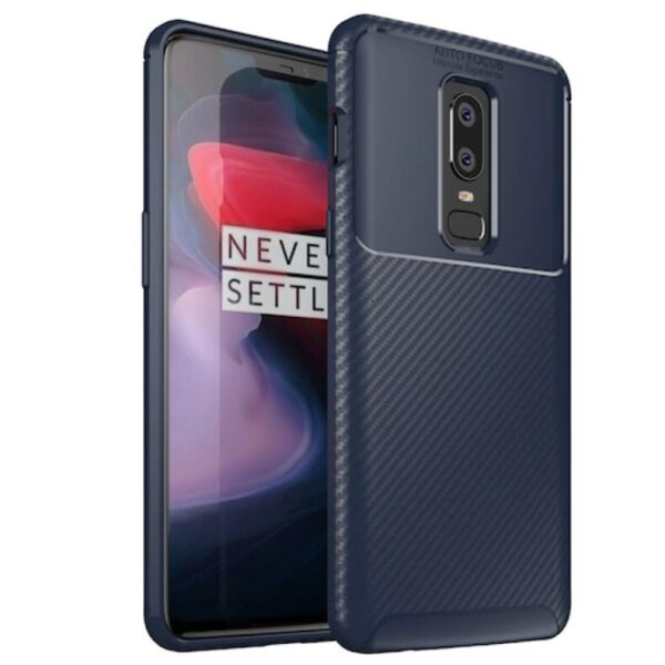 

Чехол Carbon Case для Oneplus 6 Blue