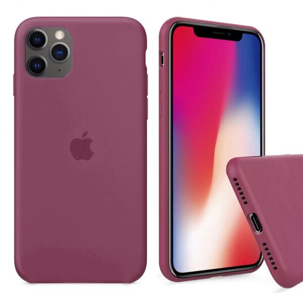 

Чехол Silicone Full Cover для iPhone 11 Pro Maroon